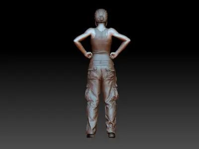 Maschinen krieger female pilot  3D print model