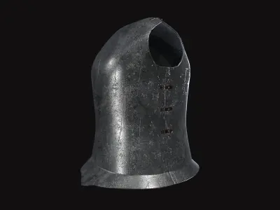 Medieval Armor V01 Low-poly 3D model