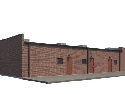 Retail-101 Retail Store 3D model
