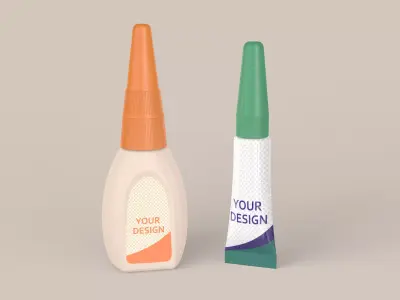 Super Glue Set  3D model