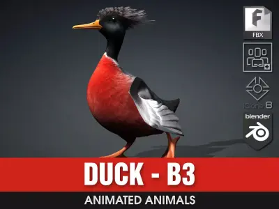 Duck-B3 3D model