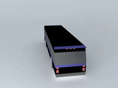Party Bus Free 3D model