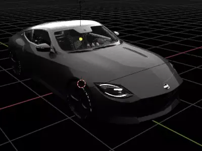 Car nisser Free 3D model