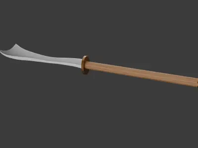 Great Sword of Dao Low-poly 3D model