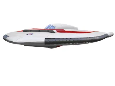 Avro Canada Project Y 3D model