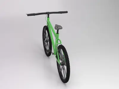 bicycle 3D model mountain bike 3D model
