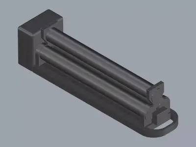 Plate Roller Machine 3D model