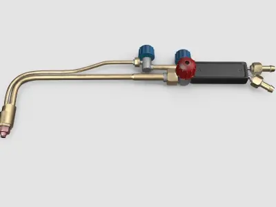 Cutting torch 3D model purchase