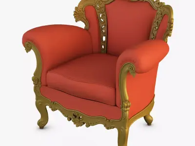 Rolnstreen armchair 3D model