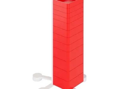 SPINNY RED 3D model