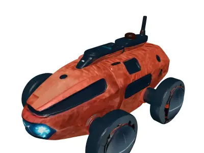 SciFi Exploration Rover 3D model