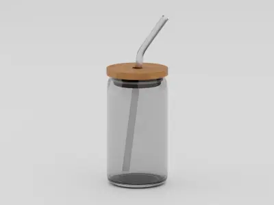Glass Can 3D model