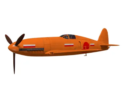 Kawasaki Ki78 Kensan 3D model purchase