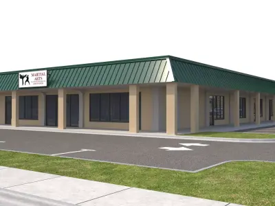 Retail-166 Retail Store 3D model
