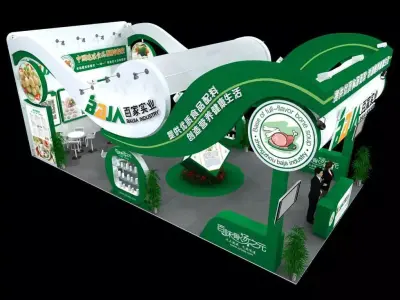 Exhibition - Area - 6X12-3DMAX2012-07 3D model