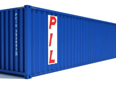 Shipping Container PIL 3D model