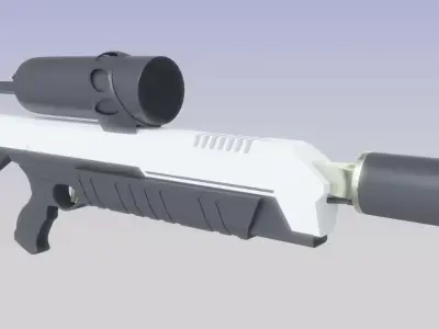 The Boring Company - Not A Flamethrower Low-poly 3D model