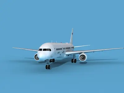 Boeing C-32A US Navy V02 3D model