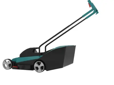 Lawn mower BOSCH 3D model