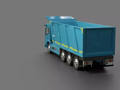 Volvo Electric FMX Tipper 2019 3D model