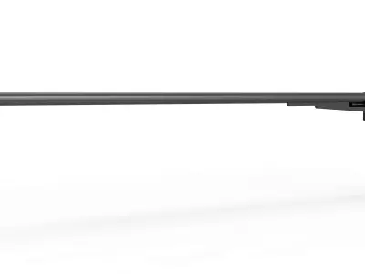 Long barrel revolver of Joker from the movie Batman 1989 3D model