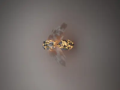 Rigged Alien Insect Free low-poly 3D model