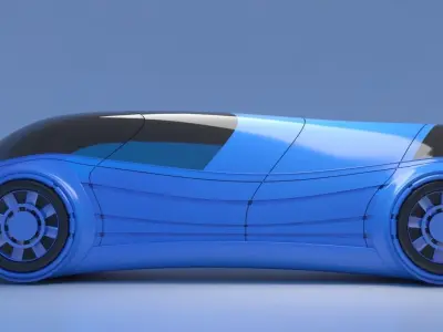 Future Car 29 3D model