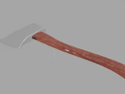 Axe 3d Free low-poly 3D model