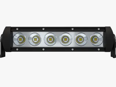 Medium LED Light Bar V2 3D model