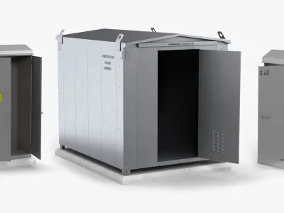  Railway Relay Cabinets Collection 