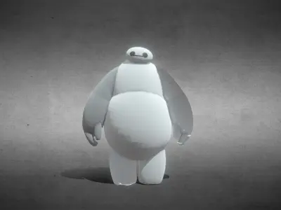 Baymax - Big hero 6 3D model purchase
