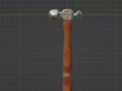 3D hammer 3D model purchase