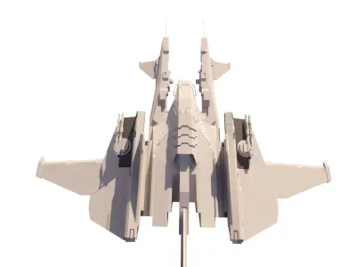 Spaceship-spacecraft-38 3D model