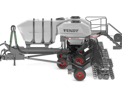 Fendt Momentum Planters 3D model