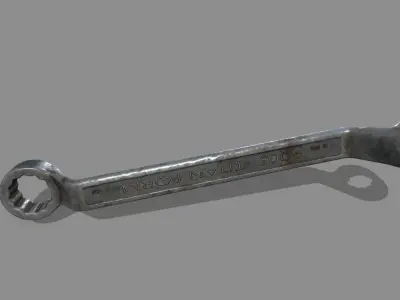 Wrench 1 Low-poly 3D model purchase