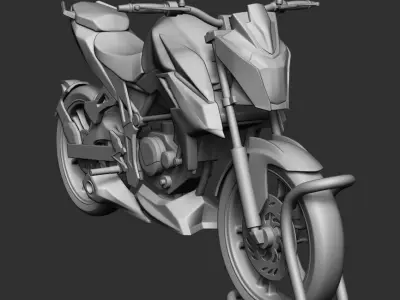 AD Motorcycle - Italika Vort-X 300 3D print model