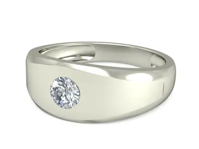 Wedding Ring  3D print model 138