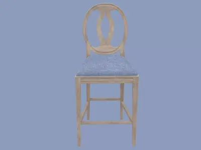 The chair 3D model