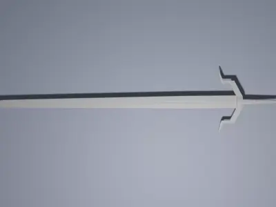 Blade sword Free low-poly 3D model purchase