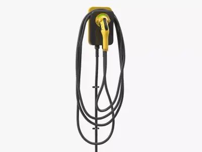 EV Charger Station 3D model purchase