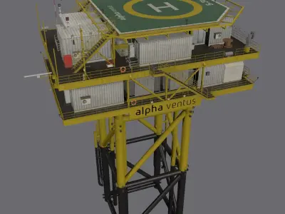  Offshore Wind Substation real-time 