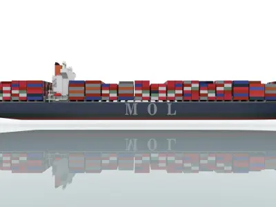 Mol Confort Container Ship 3D model