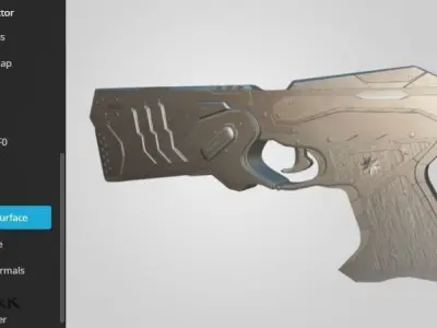 Psycho Pass Dominator 3D model