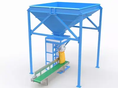  Packaging Machine 3D model