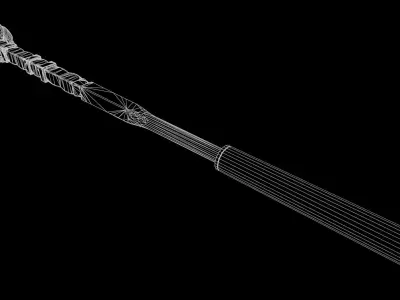 Turkish Mace Low-poly 3D model