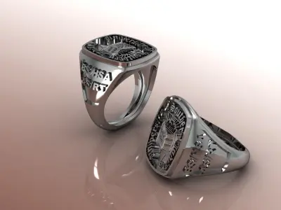 University of southern Indiana  3D print model