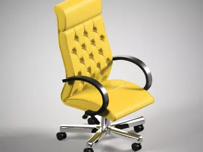 office chair 98 3D model