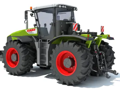 CLAAS Xerion Tractor 3D model