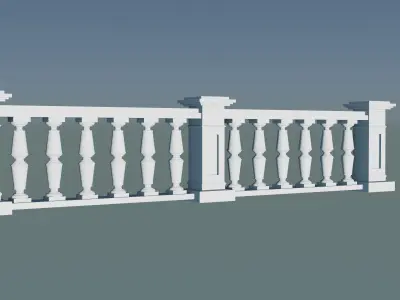 Balustrade 3d 3D print model