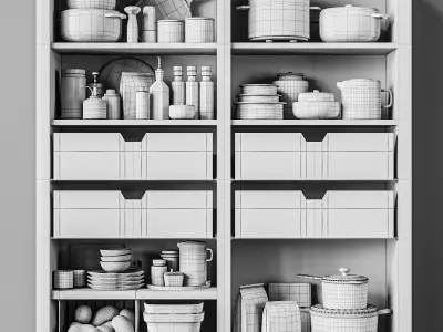 kitchen accessories046 3D model